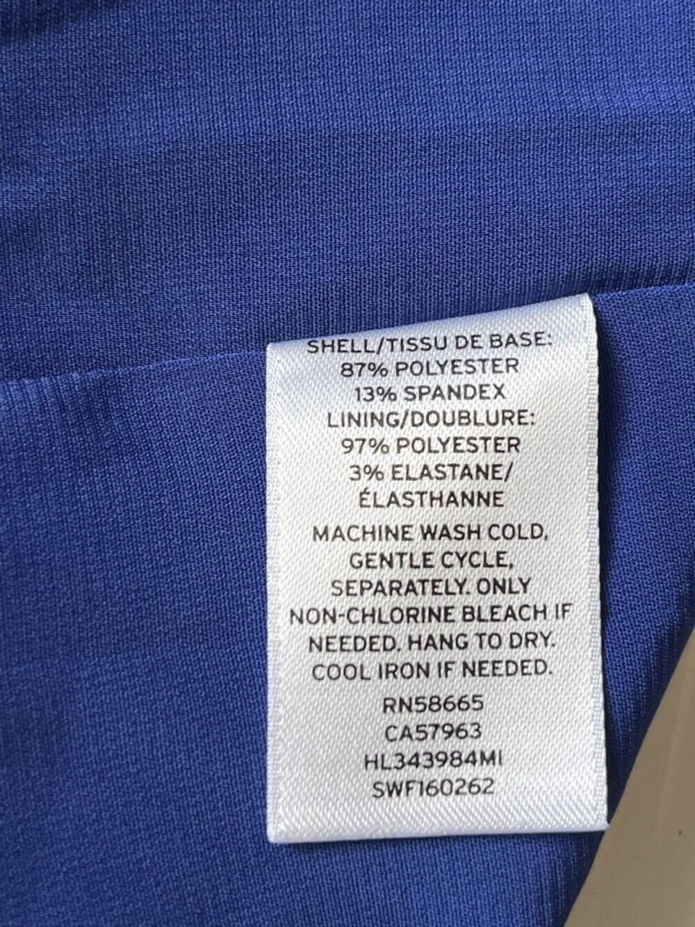 Chelsea28 Women’s Blue Surf Ruffle Strapless Stretch Crepe Sheath Dress 6 NWOT - Picture 11 of 16